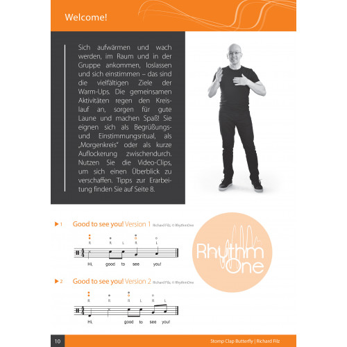 Stomp Clap Butterfly (eBook) German Version