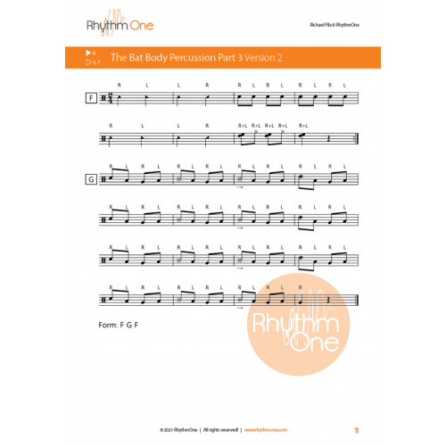 Fledermaus Body Percussion (Richard Filz) Deutsche Version