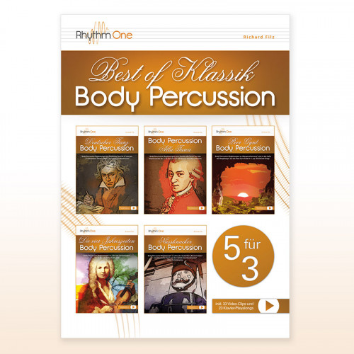 Best of Klassik Body Percussion 5 für 3 (Richard Filz) Deutsche Version