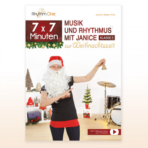 7x7 Minuten Musik und Rhythmus mit Janice zur Weihnachtszeit für Klasse 1