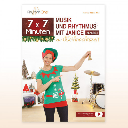 7x7 Minuten Musik und Rhythmus mit Janice zur Weihnachtszeit für Klasse 2