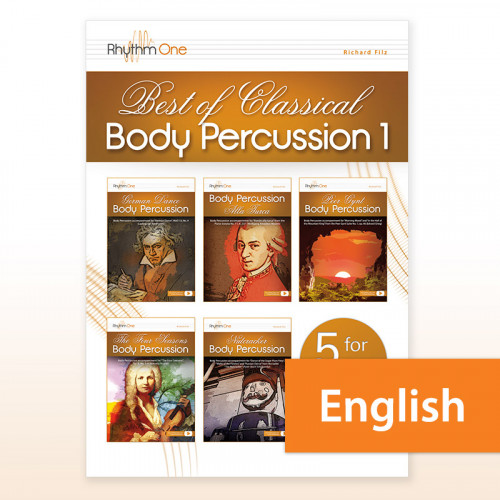 Best of Classical Body Percussion 1 – 5 for 3 (Richard Filz) Englische Version