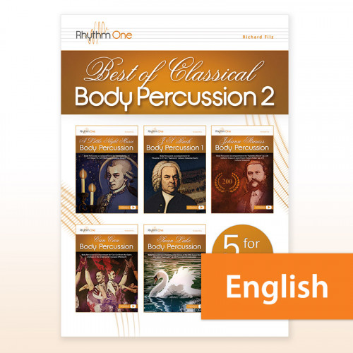 Best of Classical Body Percussion 2 – 5 for 3 (Richard Filz) Englische Version